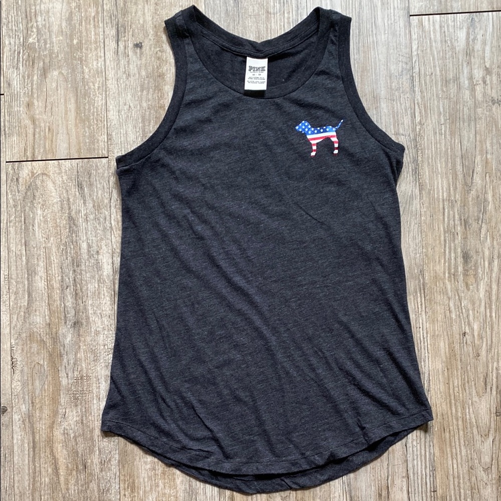 Victoria's Secret PINK Charcoal Tee